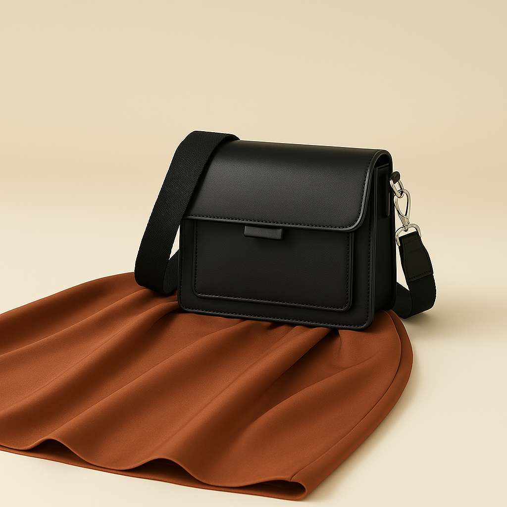 Sac bandoulière Calista – Élégance urbaine et cuir texturé
