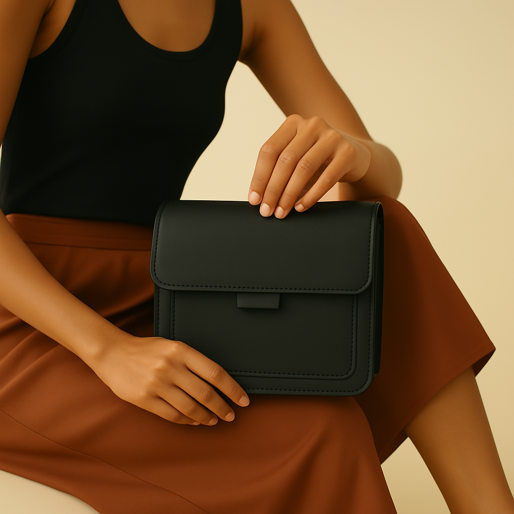 Sac bandoulière Calista – Élégance urbaine et cuir texturé