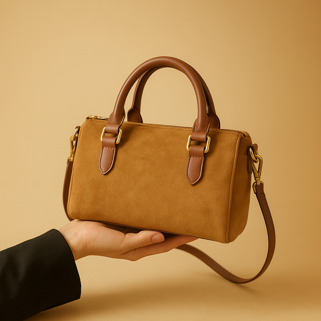 Sac à main bandoulière Daim - Iséa