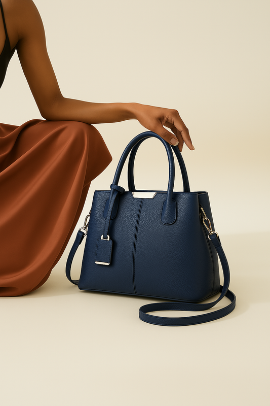 Sac à main cabas élégant en Cuir PU- Celestia