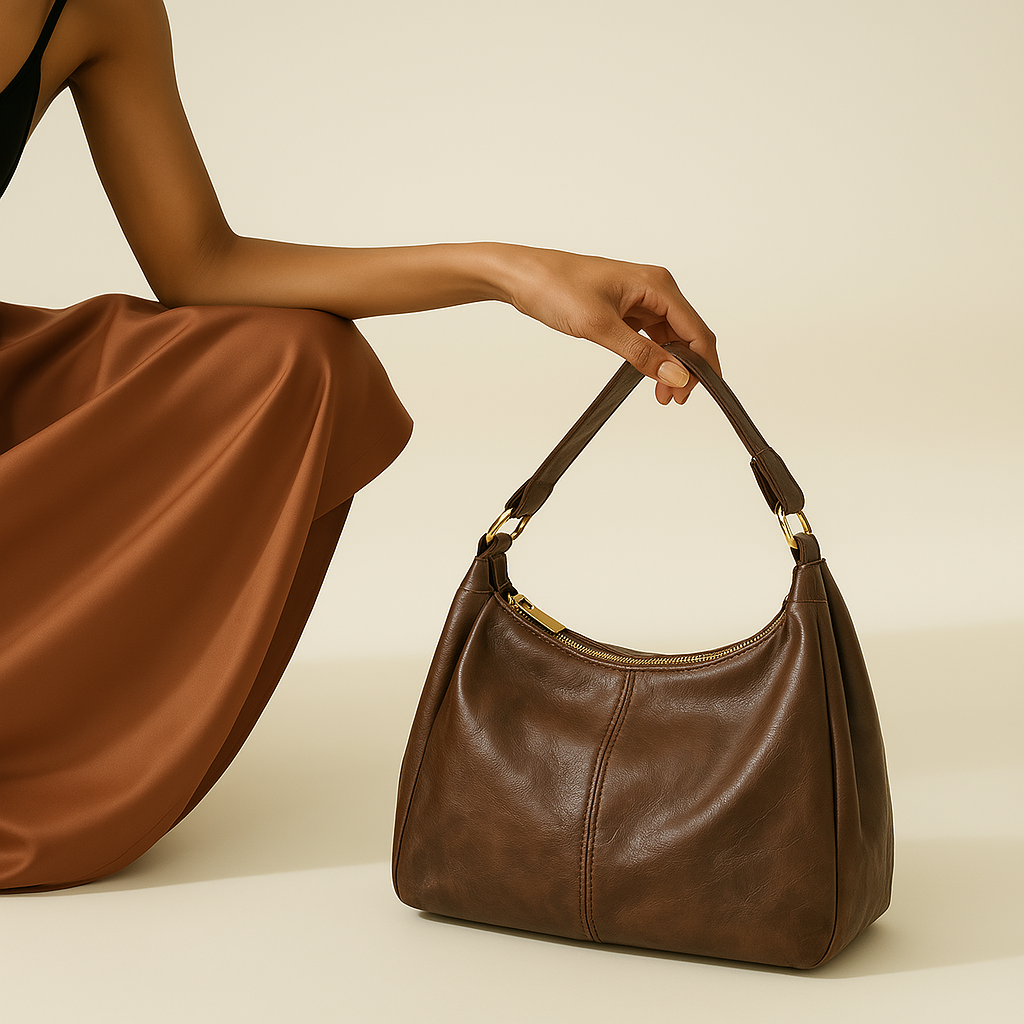 Sac à main bandoulière vintage en cuir PU - Vénessa