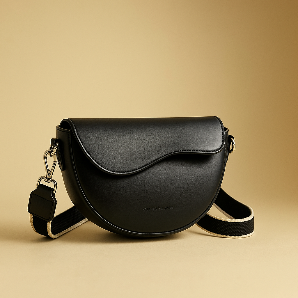 Sac à main bandoulière en cuir synthétique - Elézia