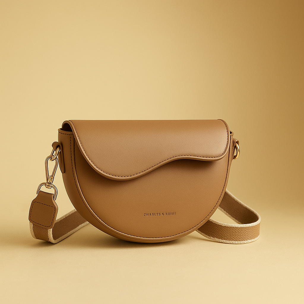 Sac à main bandoulière en cuir synthétique - Elézia