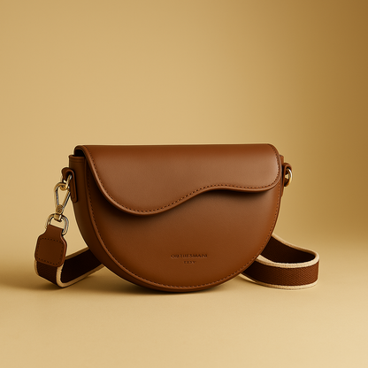 Sac à main bandoulière en cuir synthétique - Elézia