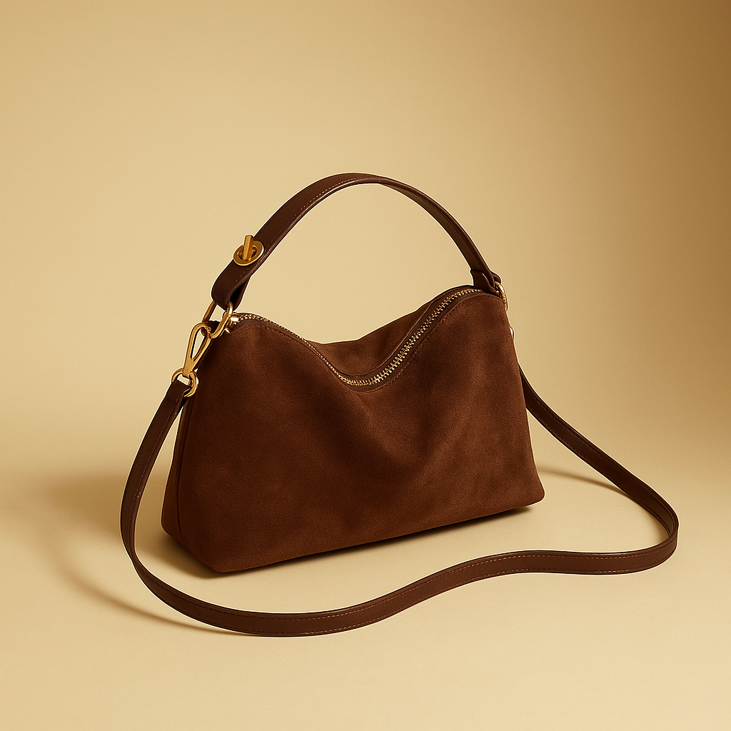 Sac à main bandoulière velours - Amésia