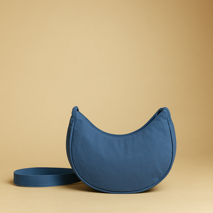 Sac à main bandoulière banane - Noélia