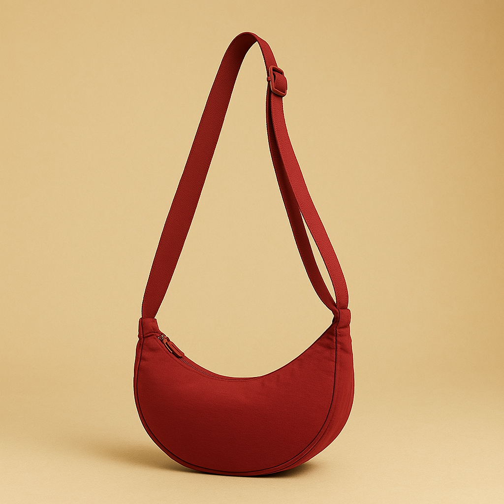 Sac à main bandoulière banane - Noélia