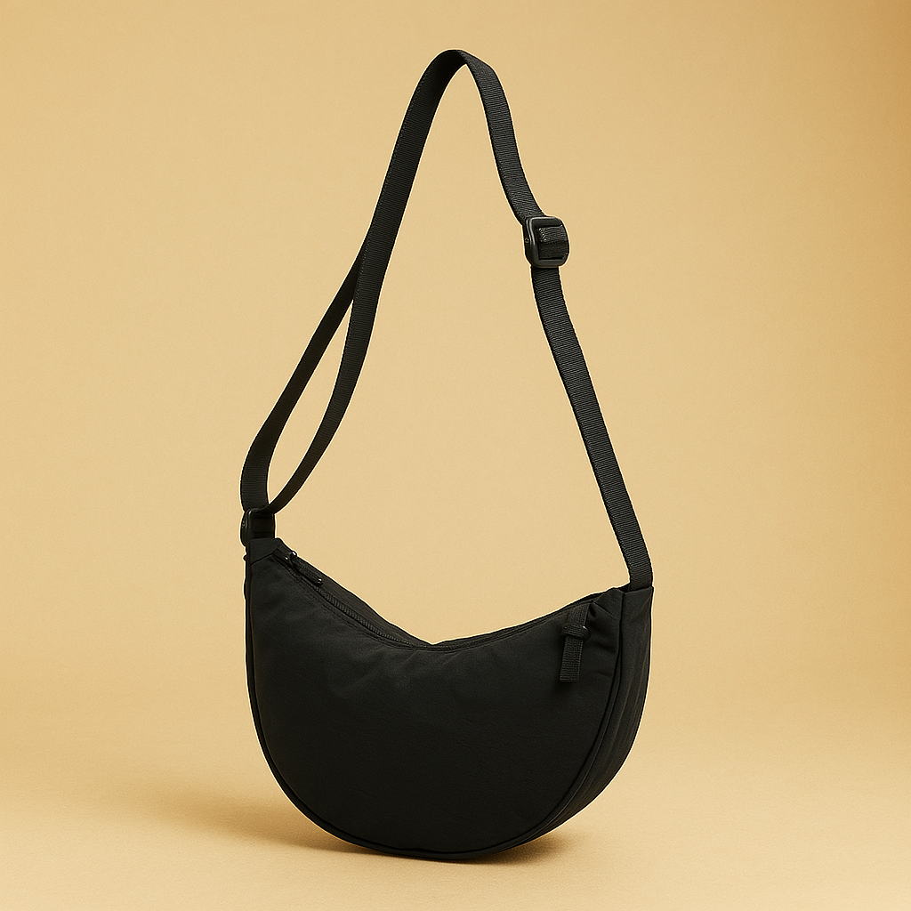 Sac à main bandoulière banane - Noélia