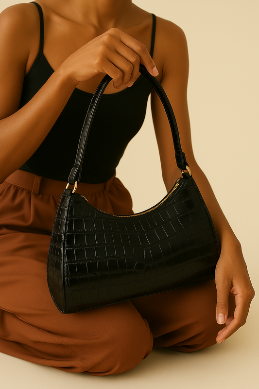 Sac à main moderne en cuir PU - Séravéa