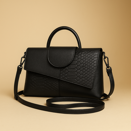 Sac à main effet croco - Élissia