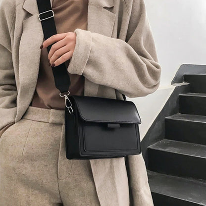 Sac à main bandoulière en cuir PU moderne - Calista